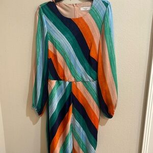 ALI & JAY Multicolor Long Sleeve, Mid length Dress